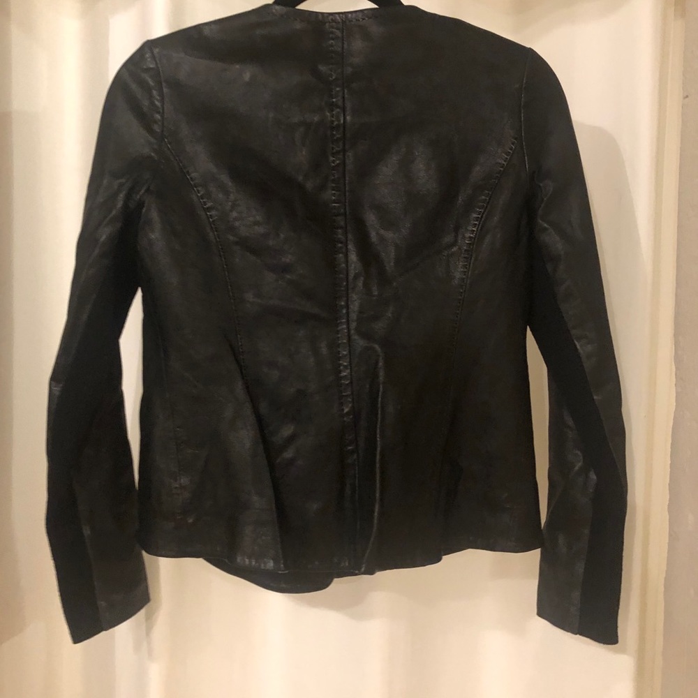 Vince Leather Jacket - Picture 6 of 8